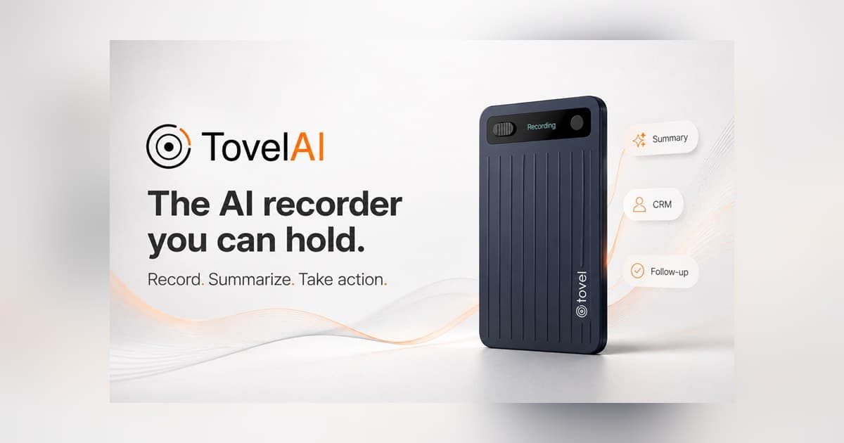 Tovel AI presenta un grabador de conversaciones que prioriza la aprobación humana sobre los agentes autónomos