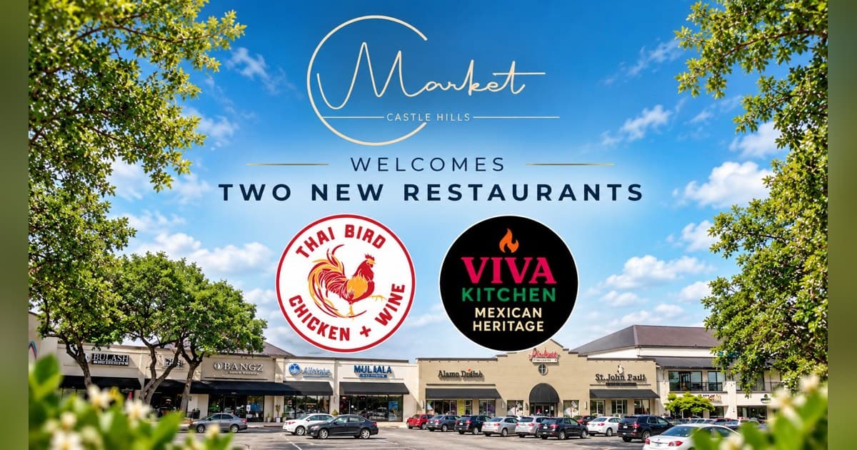 Castle Hills Market suma Thai Bird y Viva Kitchen, reforzando el centro comercial de San Antonio