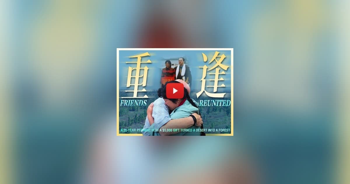 Documental relata 26 años de amistad entre China y EE. UU. y su lucha contra la desertificación