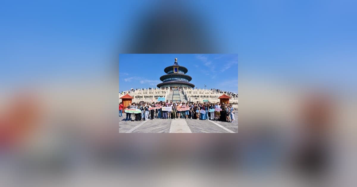 La Fundación Benéfica Ng Teng Fong Impulsa el Intercambio Juvenil entre Estados Unidos y China con 100 Estudiantes Estadounidenses que Completan un Viaje Inmersivo por China