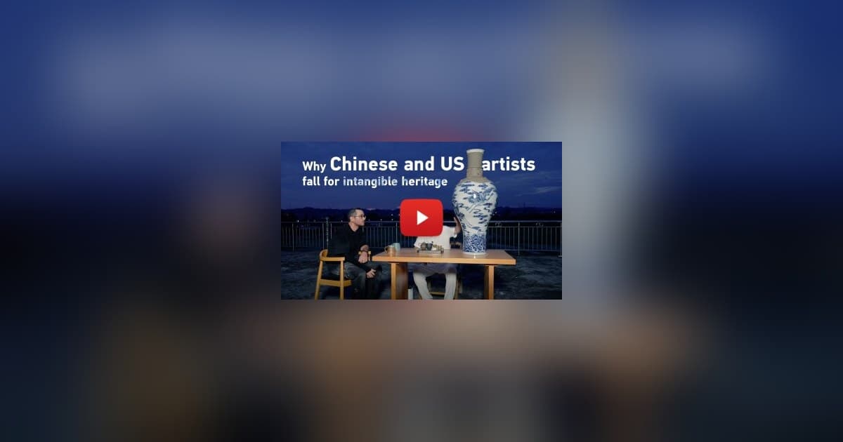 Artista estadounidense fusiona la impresión 3D con la porcelana tradicional china en Jingdezhen