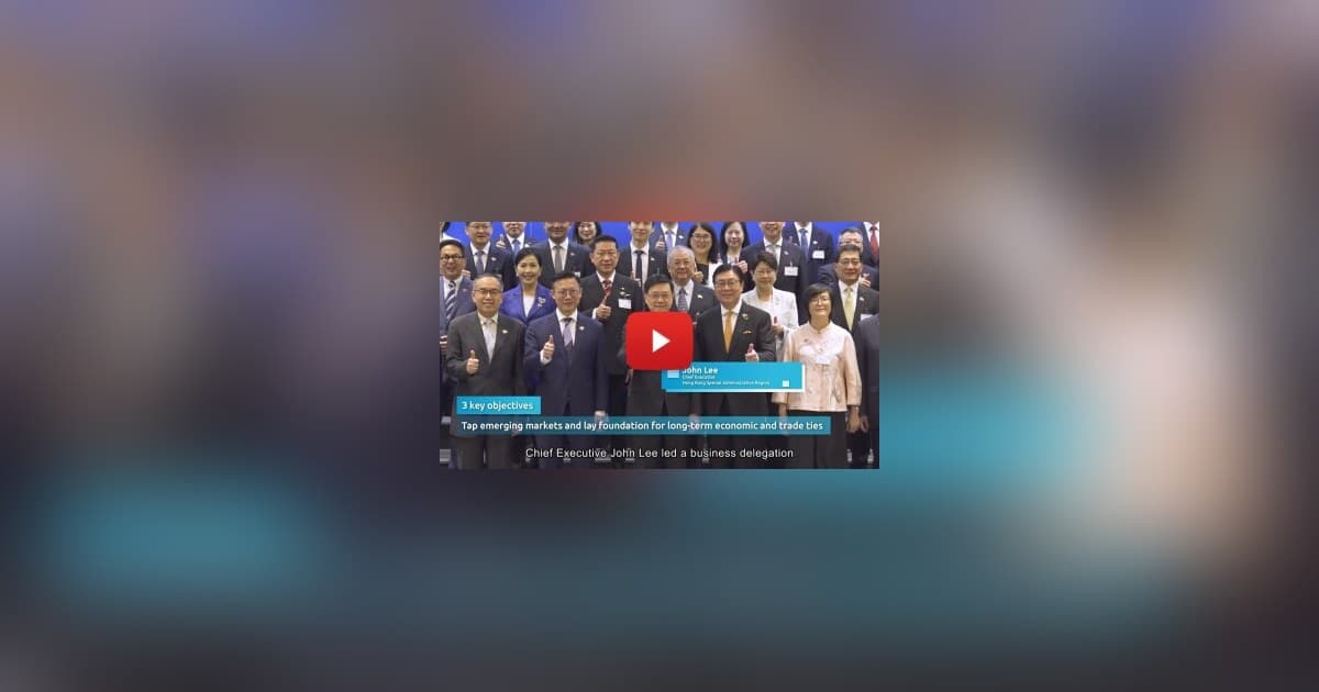 Delegación de Hong Kong fortalece lazos con Asia Central y logra 96 acuerdos