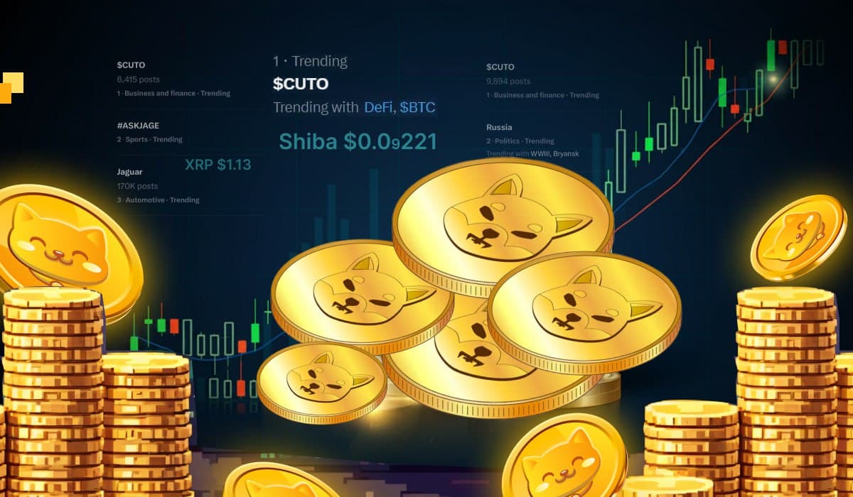 Cutoshi surge como potencial rival de Shiba Inu en el mercado de criptomonedas