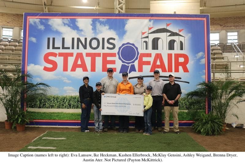 CME Group otorga becas a jóvenes agricultores y ganaderos de Illinois
