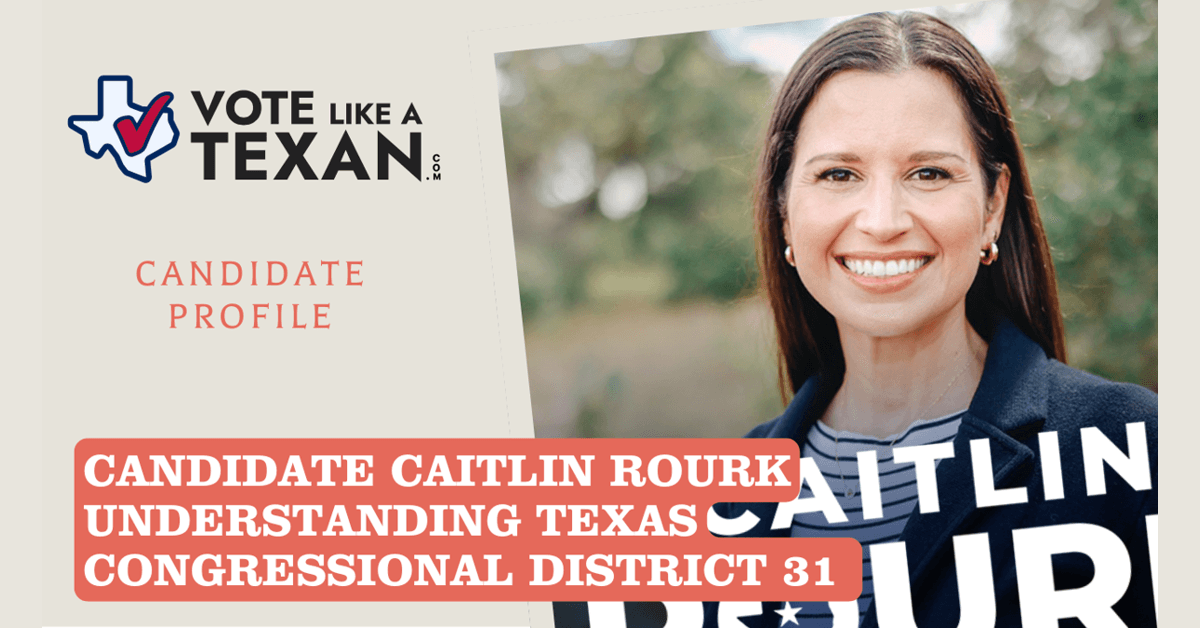 Caitlin Rourk lanza campaña congresional en el Distrito 10 de Texas tras cambios de redistritación