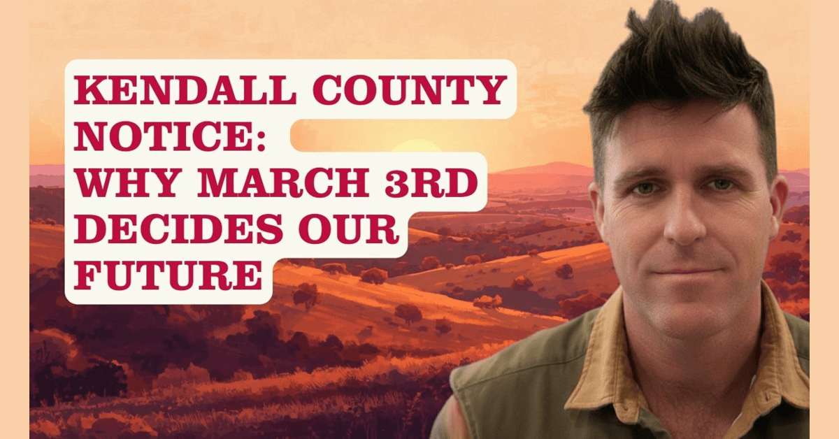 JC Taylor Anuncia su Candidatura para Comisionado del Condado de Kendall, Haciendo Hincapié en la Planificación Estratégica y la Infraestructura