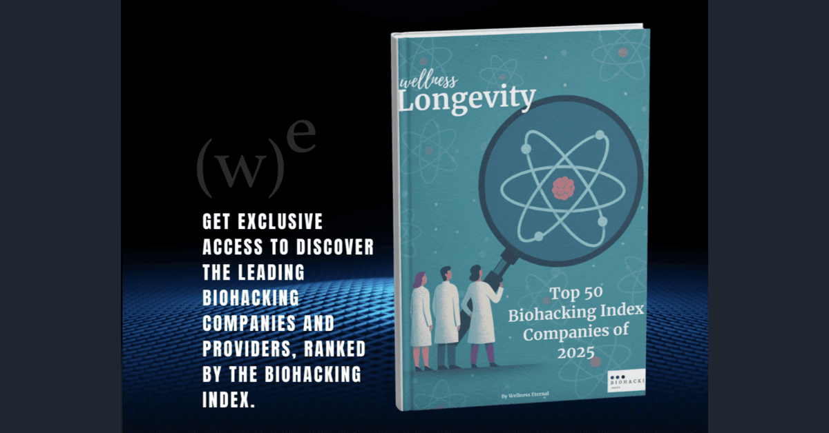 Se publica el Informe Top 50 del Índice de Biohacking 2025, estableciendo un nuevo estándar de confianza y transparencia en el bienestar