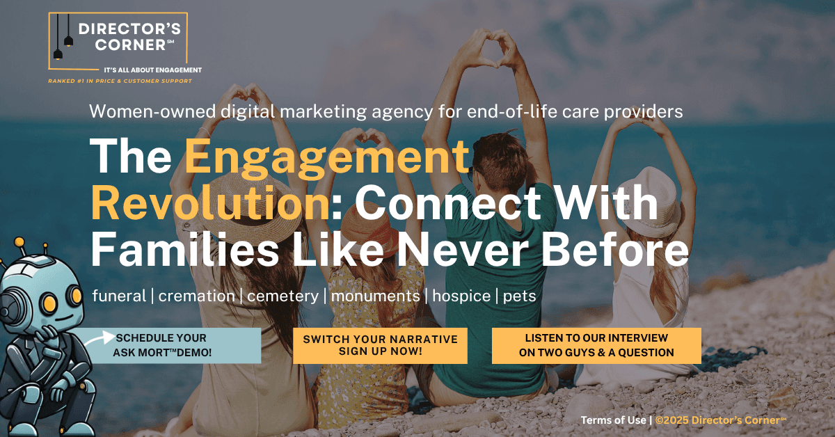 Director’s Corner lanza Ask Mort™, un asistente de IA revolucionario para proveedores de cuidados al final de la vida