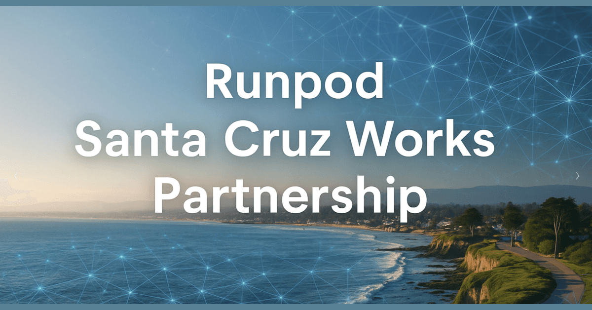 Santa Cruz Works y Runpod se asocian para potenciar startups de IA con infraestructura en la nube priorizando GPUs