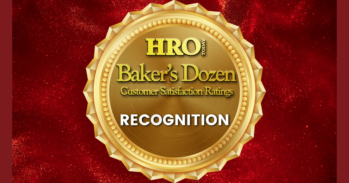 HRO Today anuncia los ganadores del ranking Baker's Dozen 2025 de satisfacción del cliente en servicios de reconocimiento