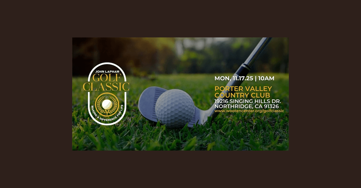 Wooten Center Celebra el Primer Clásico de Golf John Lapham para Apoyar Programas Educativos Juveniles de Los Ángeles