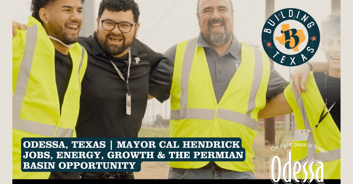 El Alcalde de Odessa Delinea la Diversificación Económica y el Desarrollo de la Fuerza Laboral en la Cuenca Pérmica