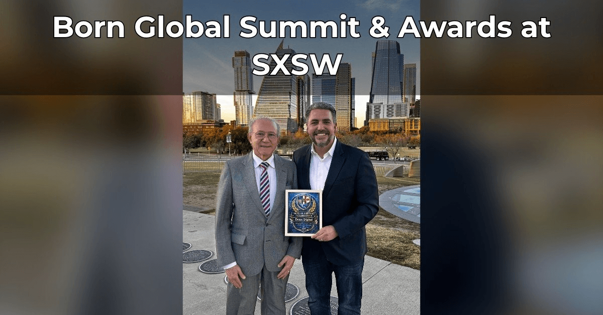 DETEC recibe el Premio Trilateral de Innovación de SXSW por su liderazgo tecnológico transfronterizo