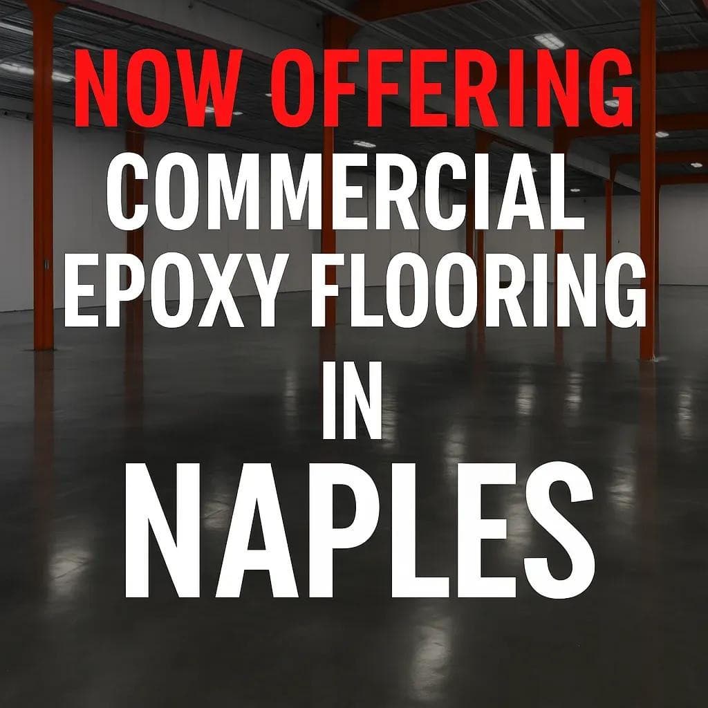 Apex Epoxy Flooring Amplía Sus Servicios a Nápoles con Soluciones de Pisos de Alto Rendimiento