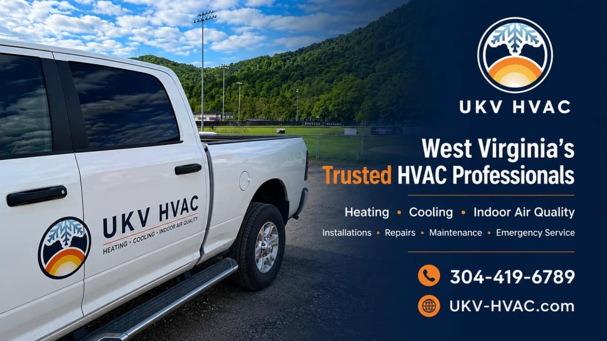 UKV HVAC amplía servicios de reparación e instalación de aire acondicionado en Charleston y Marmet
