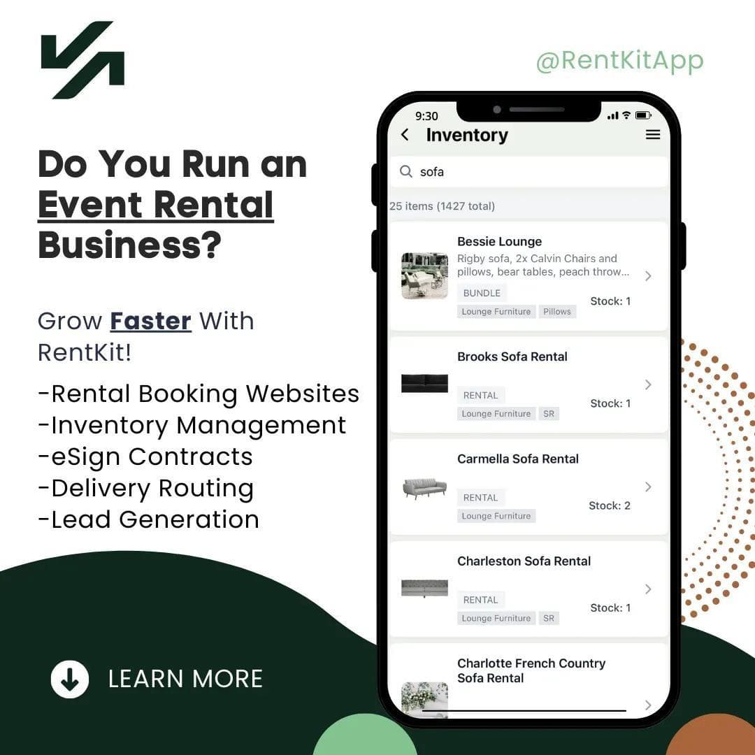 RentKit: La Solución Integral para la Gestión de Alquileres de Eventos