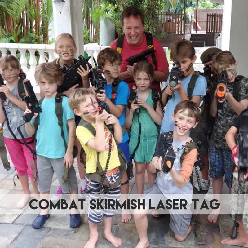 Combat Skirmish Singapur Revoluciona las Celebraciones de Cumpleaños Infantiles con Servicios Móviles de Laser Tag