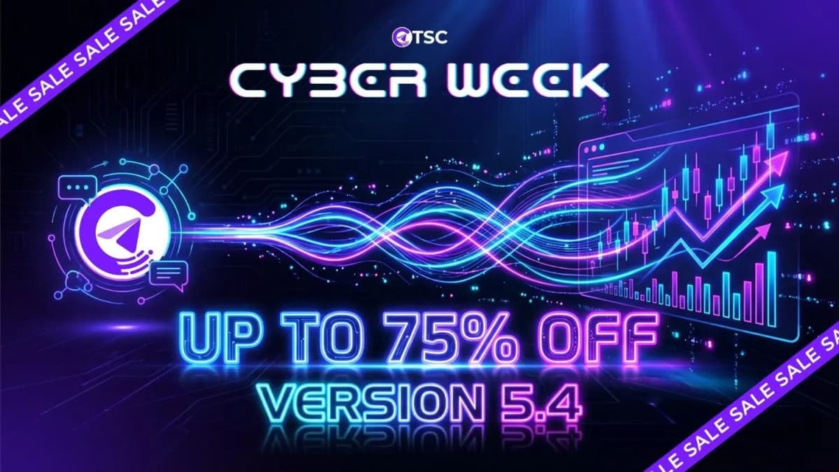 Telegram Signal Copier lanza oferta de Cyber Week con la versión mejorada 5.4 para trading automatizado