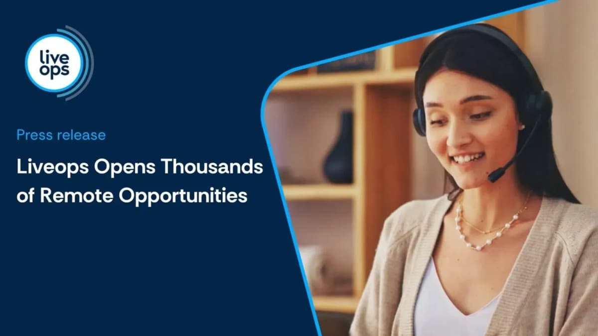 Liveops amplía su fuerza laboral remota de atención al cliente para la temporada de impuestos 2026