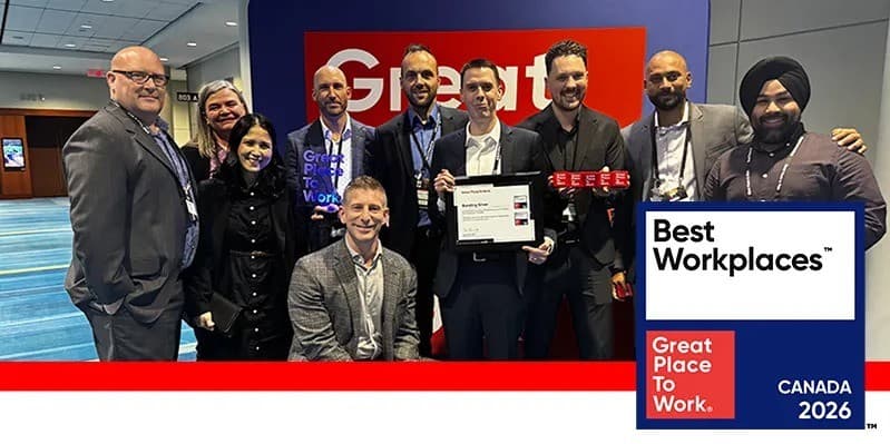 Bursting Silver reconocida entre los Mejores Lugares para Trabajar de Canadá para 2026
