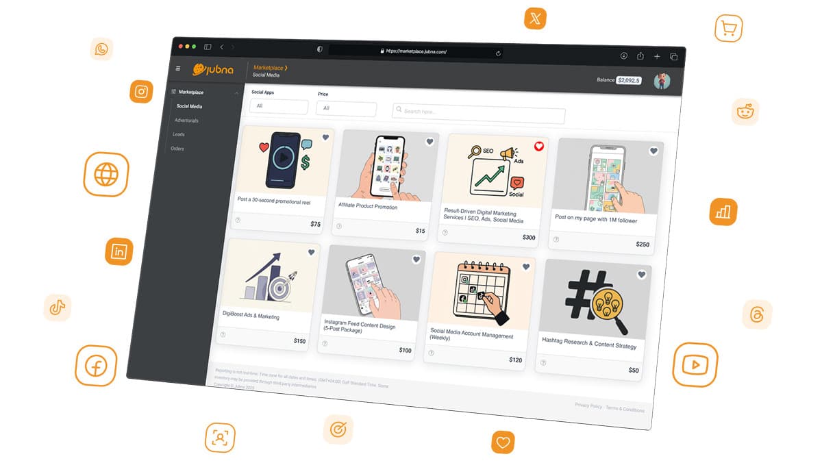 Jubna lanza Marketplace para revolucionar la publicidad digital en Oriente Medio y globalmente