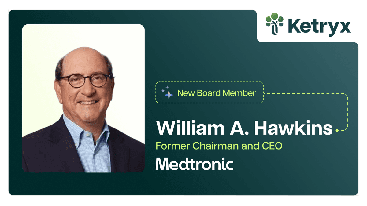 El ex CEO de Medtronic, Bill Hawkins, se une a la junta de Ketryx para abordar el cumplimiento de la IA en ciencias de la vida