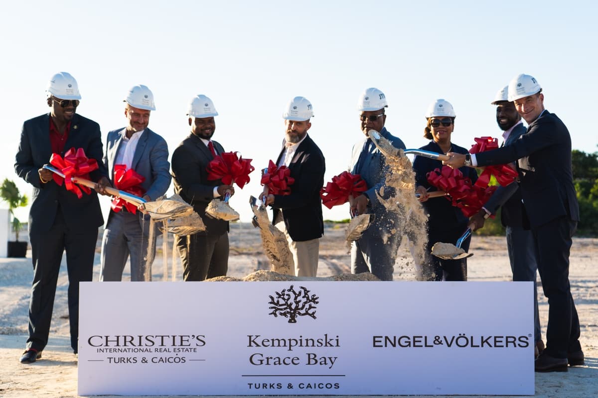 Kempinski Inicia Construcción de Desarrollo de Lujo en Grace Bay en Islas Turcas y Caicos