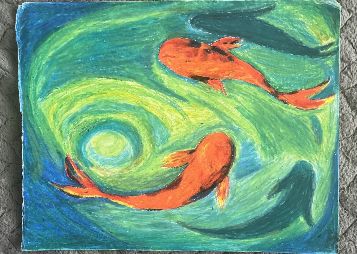 Adelaide Janet Perez, joven artista de 17 años, utiliza su arte para concienciar sobre la belleza y protección del océano