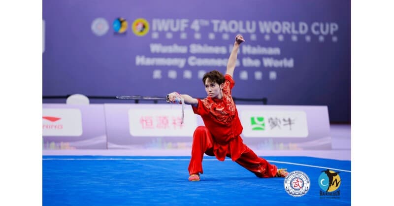 La 4ª Copa Mundial de Taolu de la IWUF concluye en Hainan, China, antes del debut olímpico del Wushu