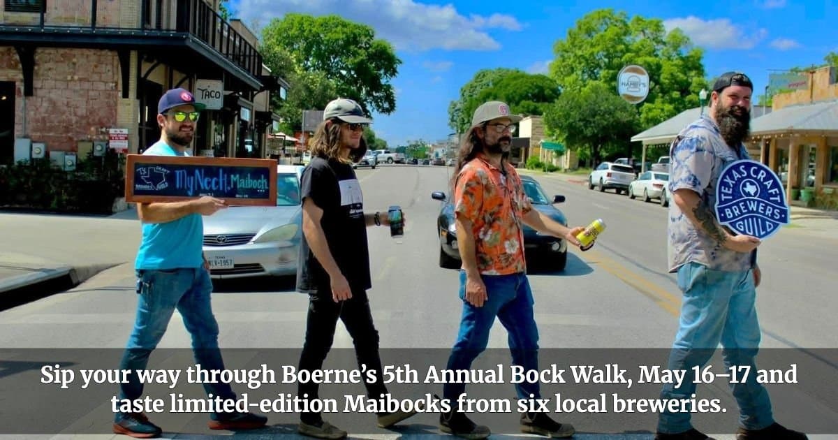 Boerne celebra la Semana de la Cerveza Artesanal Estadounidense con su 5.º Bock Walk anual, destacando cervecerías locales y su impacto comunitario