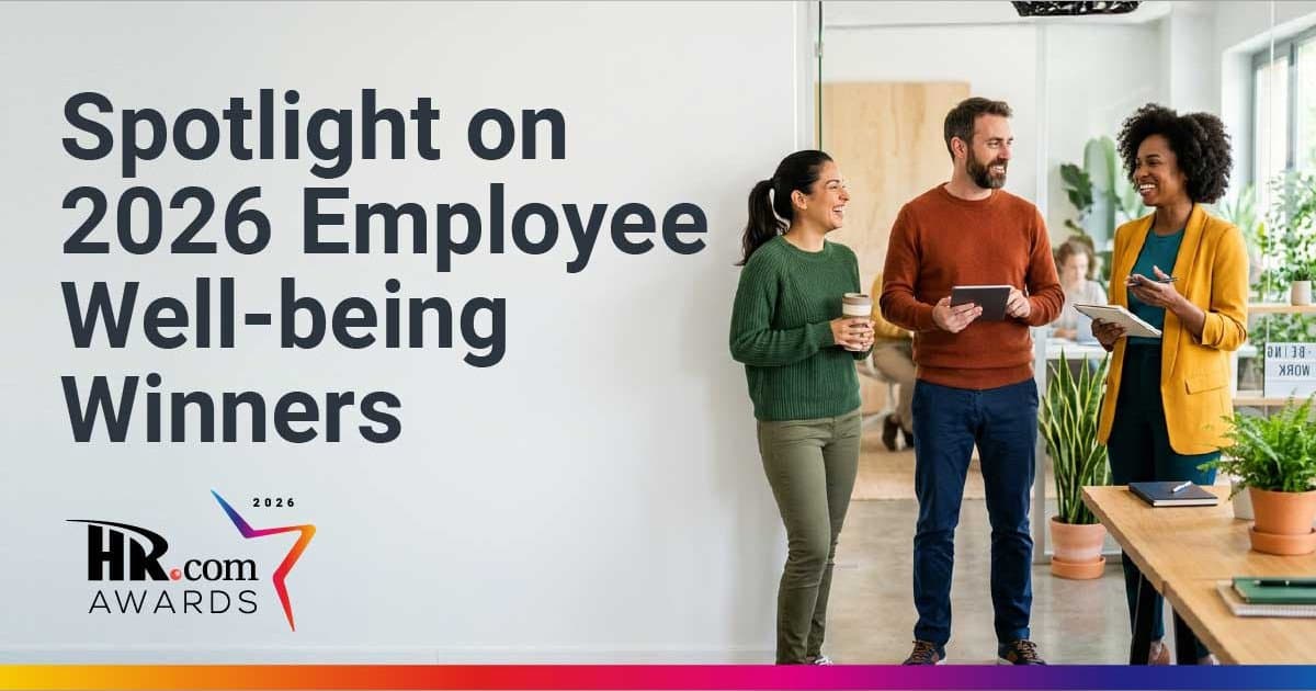 HR.com anuncia los ganadores de los Premios de Bienestar Laboral 2026