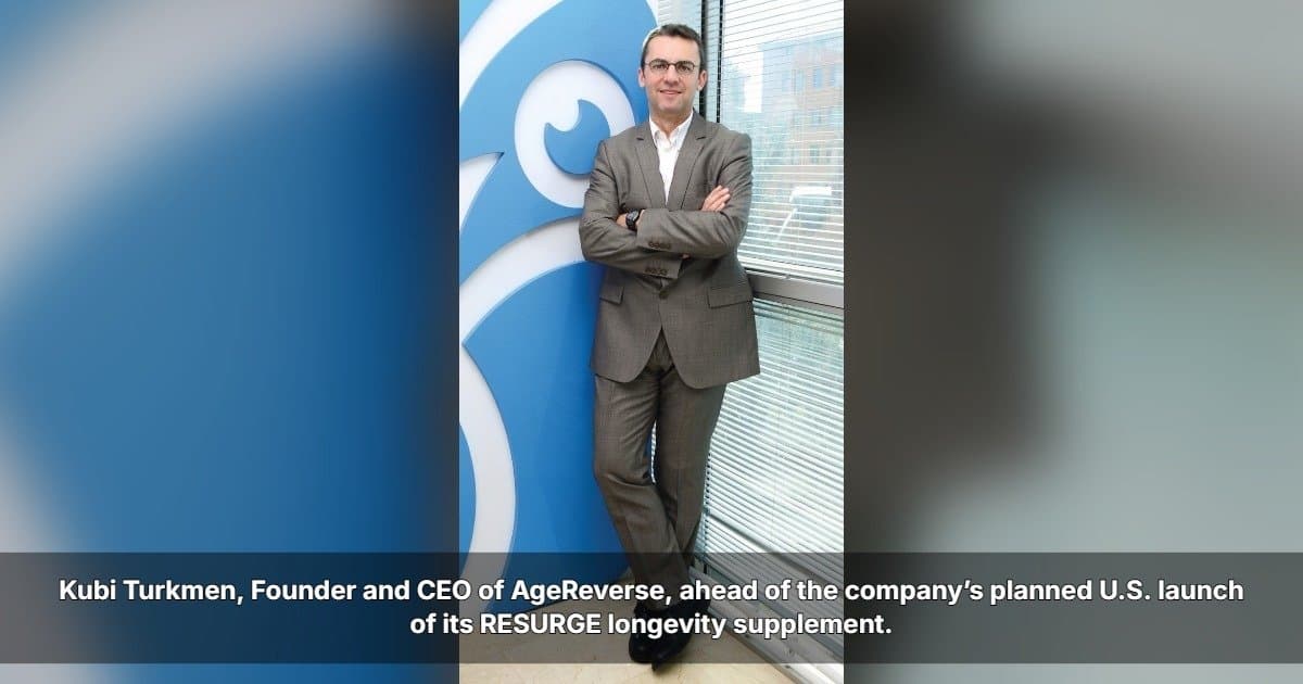 AgeReverse trae al mercado estadounidense RESURGE, su suplemento de longevidad