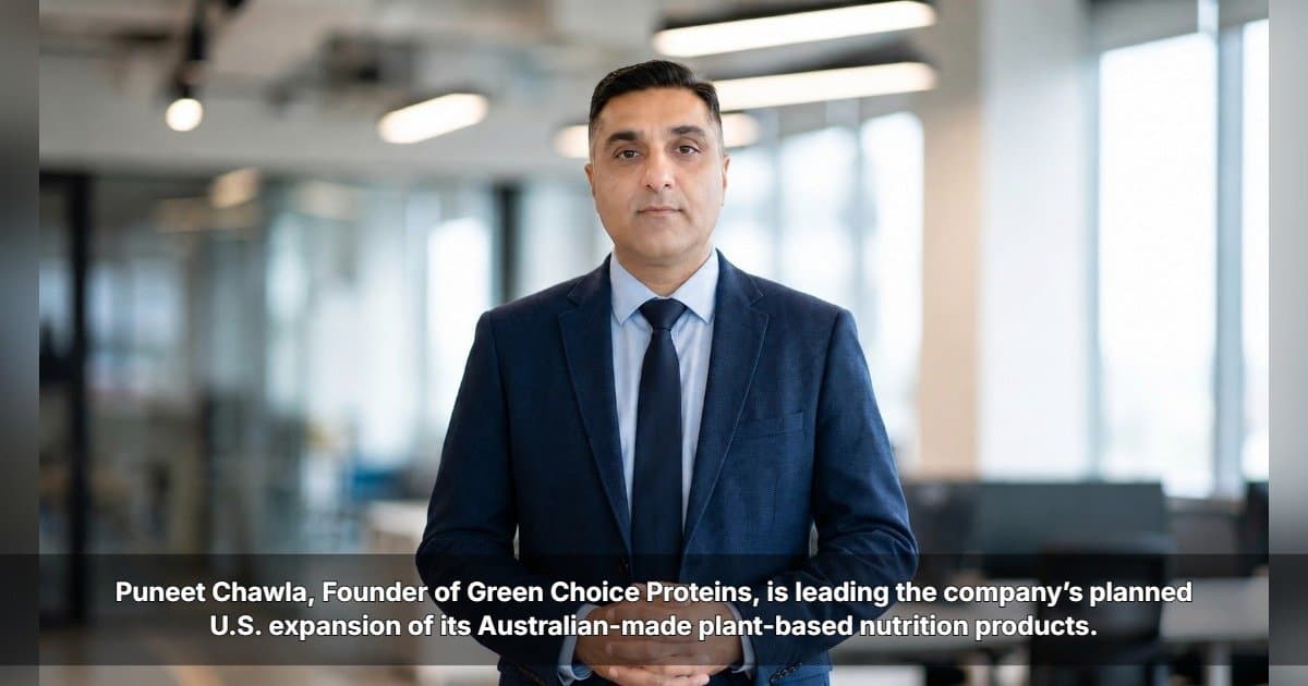 Green Choice Proteins anuncia la expansión en EE. UU. de su marca australiana de nutrición vegetal