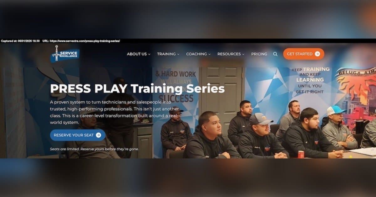 Excelencia en el servicio marca 14 años de formación en vivo PRESS PLAY para oficios del hogar
