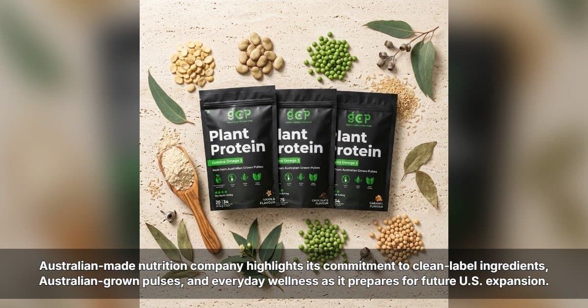 Green Choice Proteins trae la filosofía australiana de nutrición vegetal al mercado estadounidense