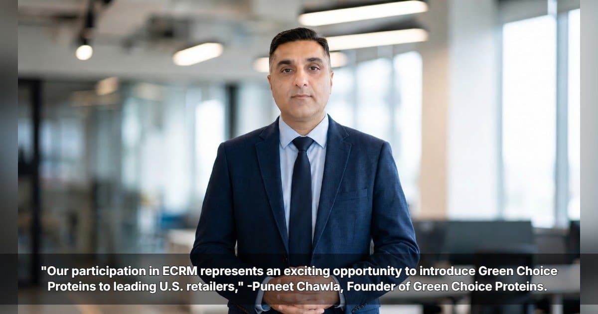 Green Choice Proteins mostrará nutrición vegetal australiana en reuniones ECRM