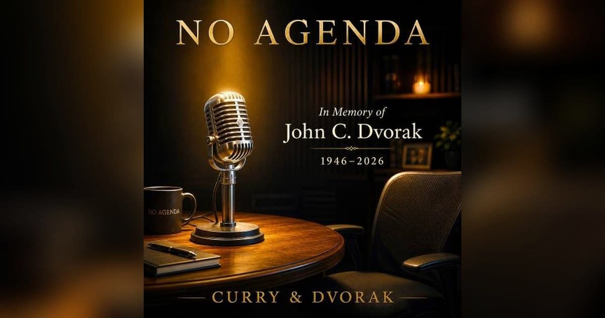 El presentador de No Agenda, Adam Curry, honra a su difunto coanfitrión John C. Dvorak en un episodio conmemorativo