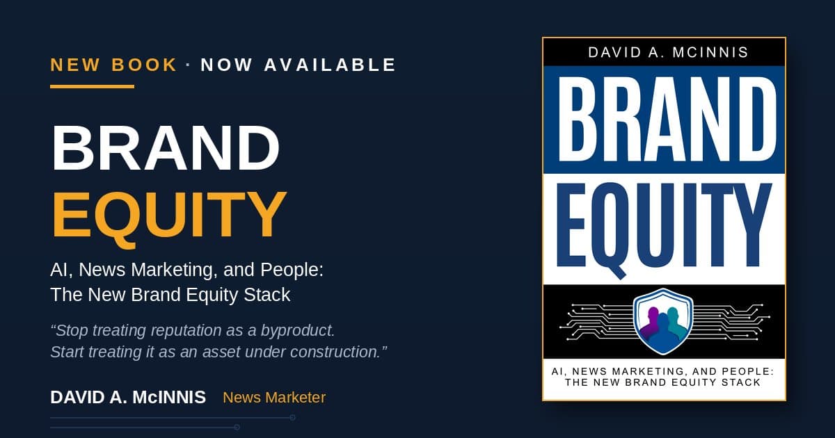 David A. McInnis publica 'Brand Equity: IA, News Marketing y Personas: La Nueva Pila de Brand Equity'