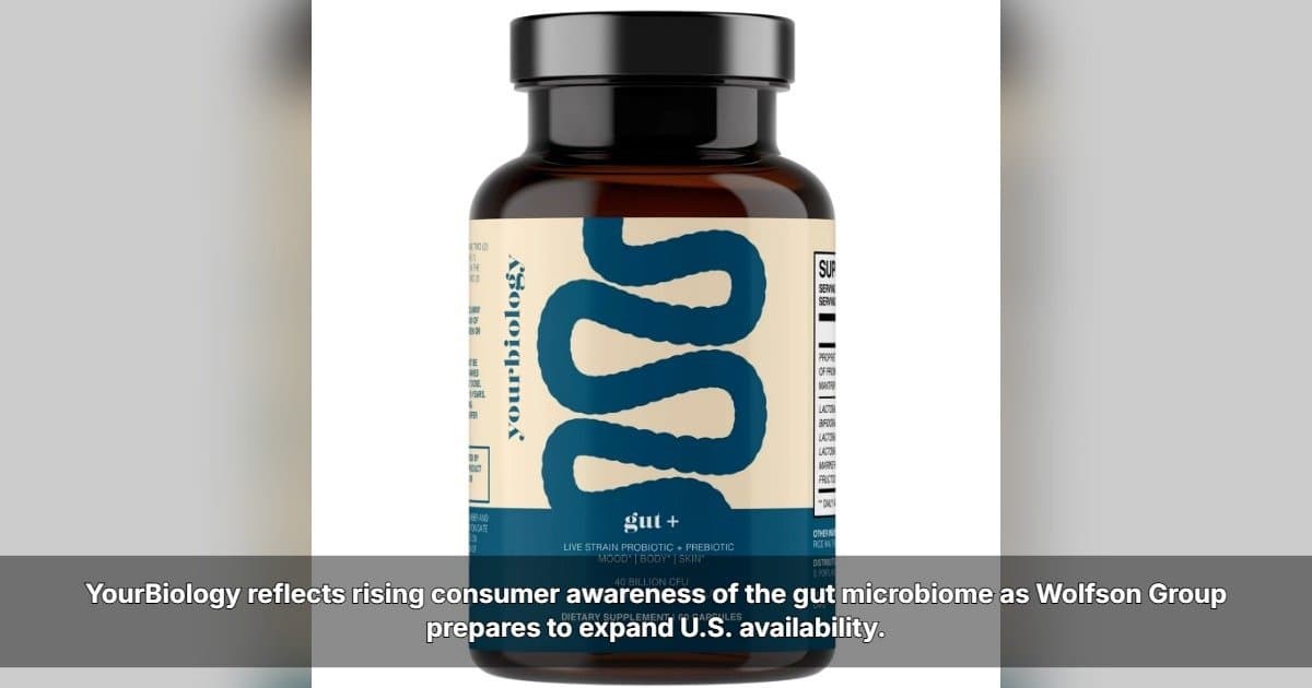 Wolfson Group destaca el creciente interés de los consumidores en el microbioma intestinal
