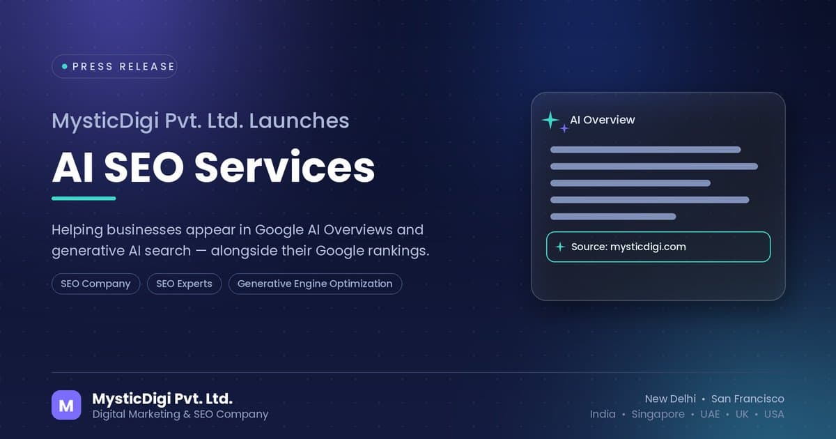 MysticDigi Lanza Práctica de SEO con IA para Optimizar Resultados de Búsqueda Generativa