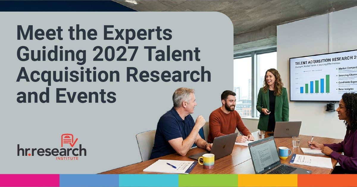 El HR Research Institute de HR.com presenta el Consejo Asesor de Adquisición de Talento 2027