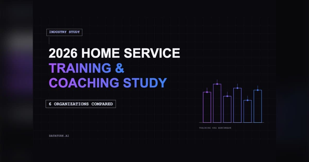 Estudio de DataTurk.ai clasifica a los proveedores de capacitación para servicios del hogar en categorías clave de negocio