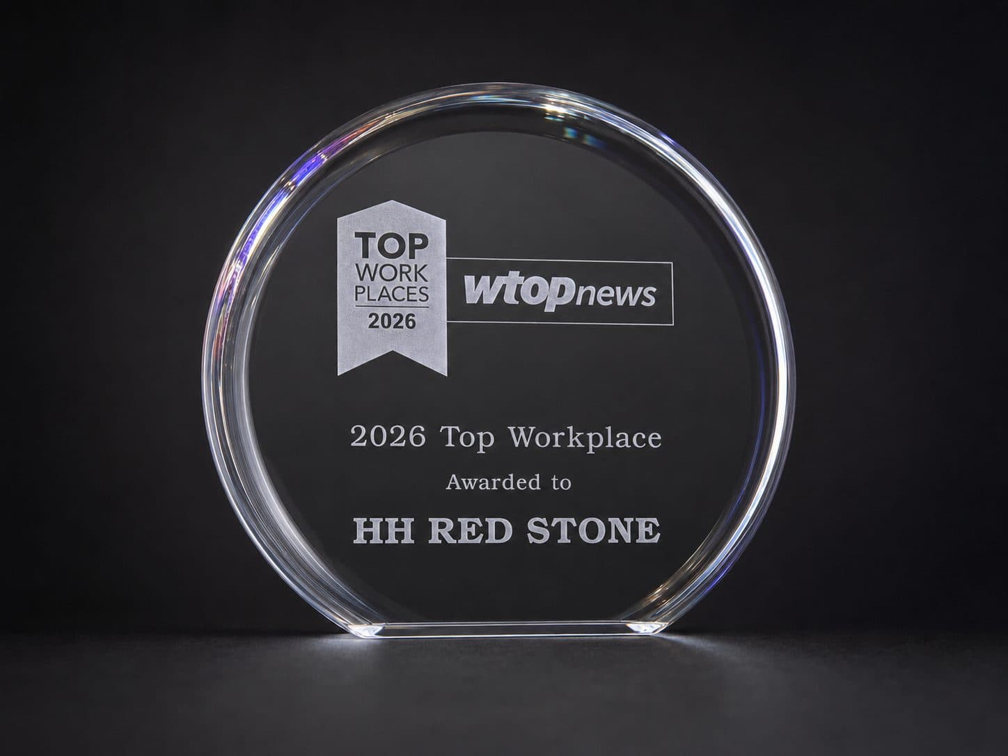 HH Red Stone nombrado uno de los Mejores Lugares para Trabajar 2026 de WTOP News según la opinión de los empleados
