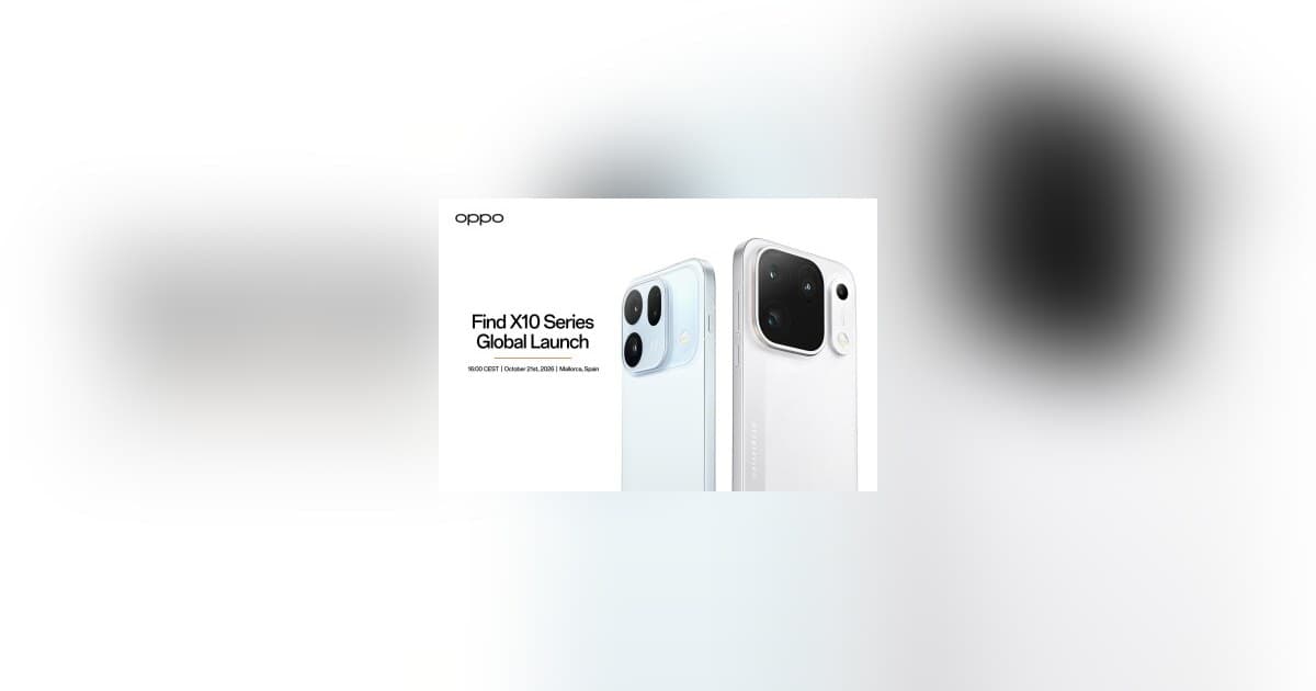 OPPO presentará la serie Find X10 a nivel mundial el 21 de octubre con imágenes respaldadas por Hasselblad