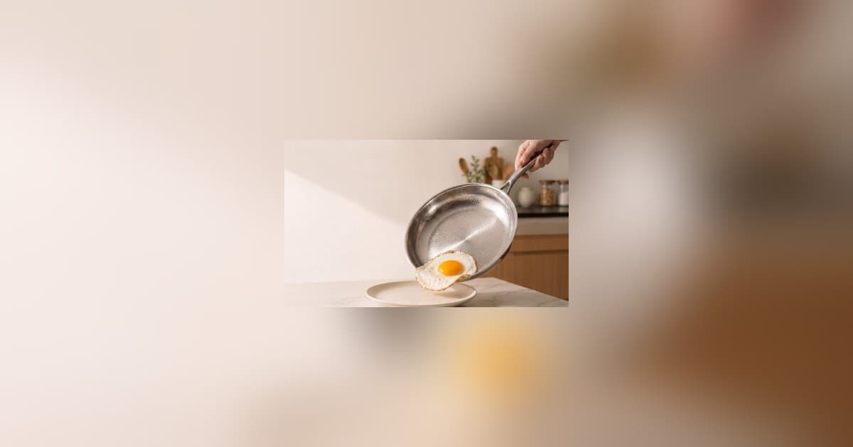 La marca singapurense Morph lanza la batería de cocina Vera Titanium con superficie AeroGrid grabada, sin PFAS ni PTFE