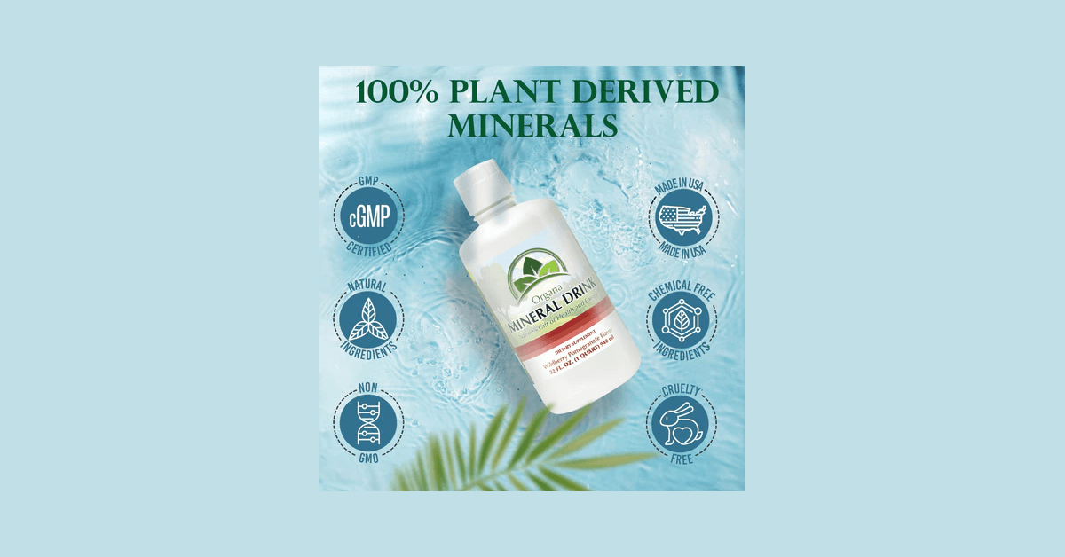 ORGANA lanza Bebida Mineral de Granada con Minerales Traza de Origen Vegetal y Ácido Fúlvico