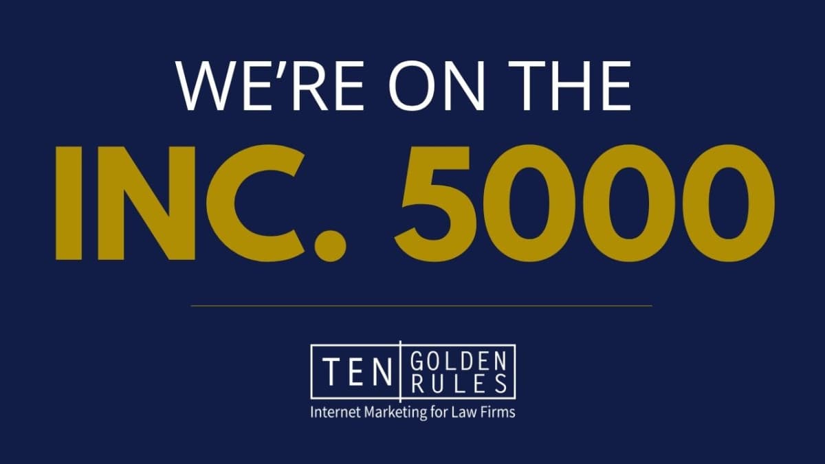 Ten Golden Rules es nombrada en la lista Inc. 5000 de 2025 como una de las empresas privadas de más rápido crecimiento en EE.UU.