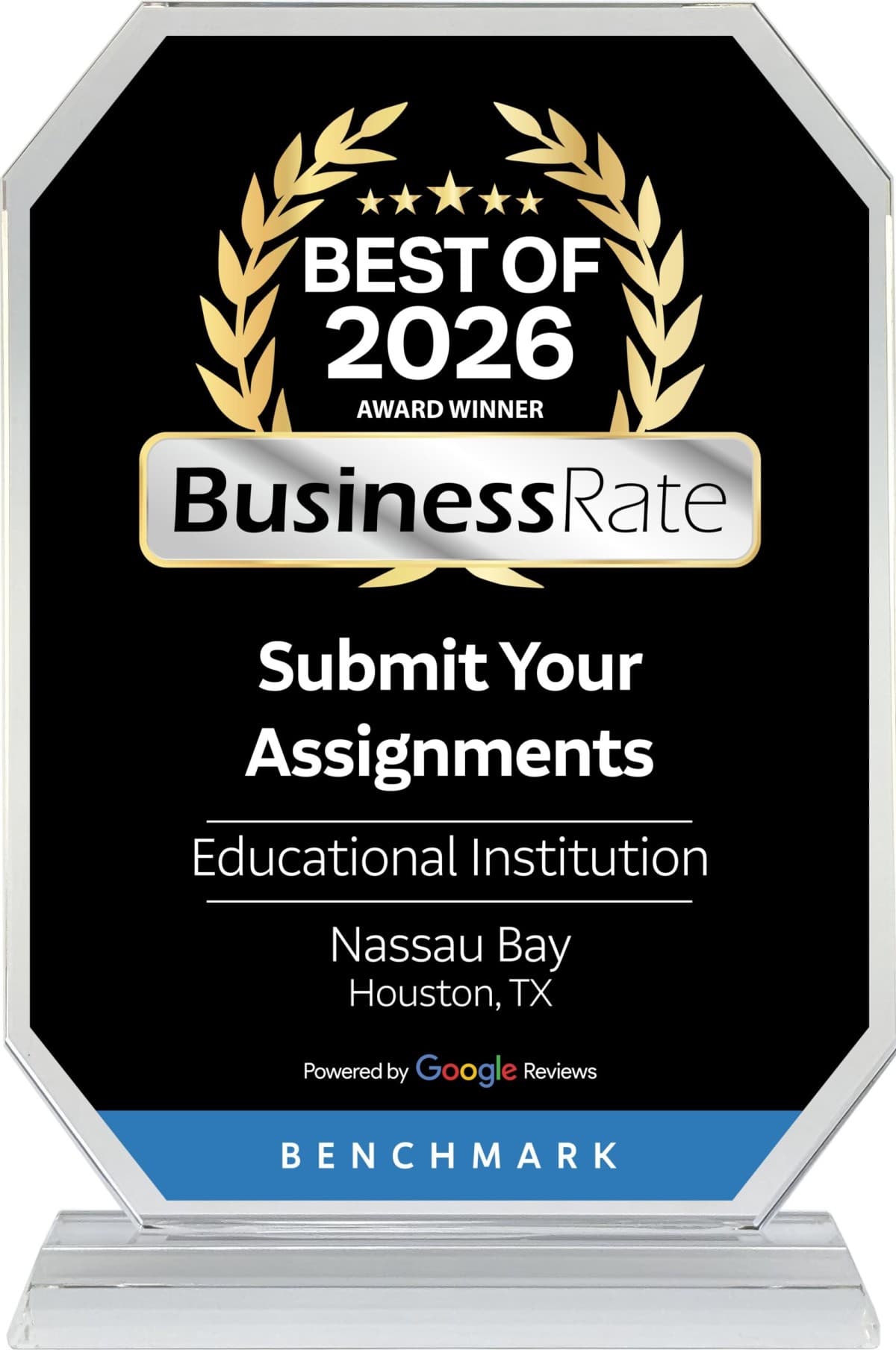 Submit Your Assignments obtiene una calificación de 4.5 estrellas en Google y nominación al Mejor Servicio Académico de 2026