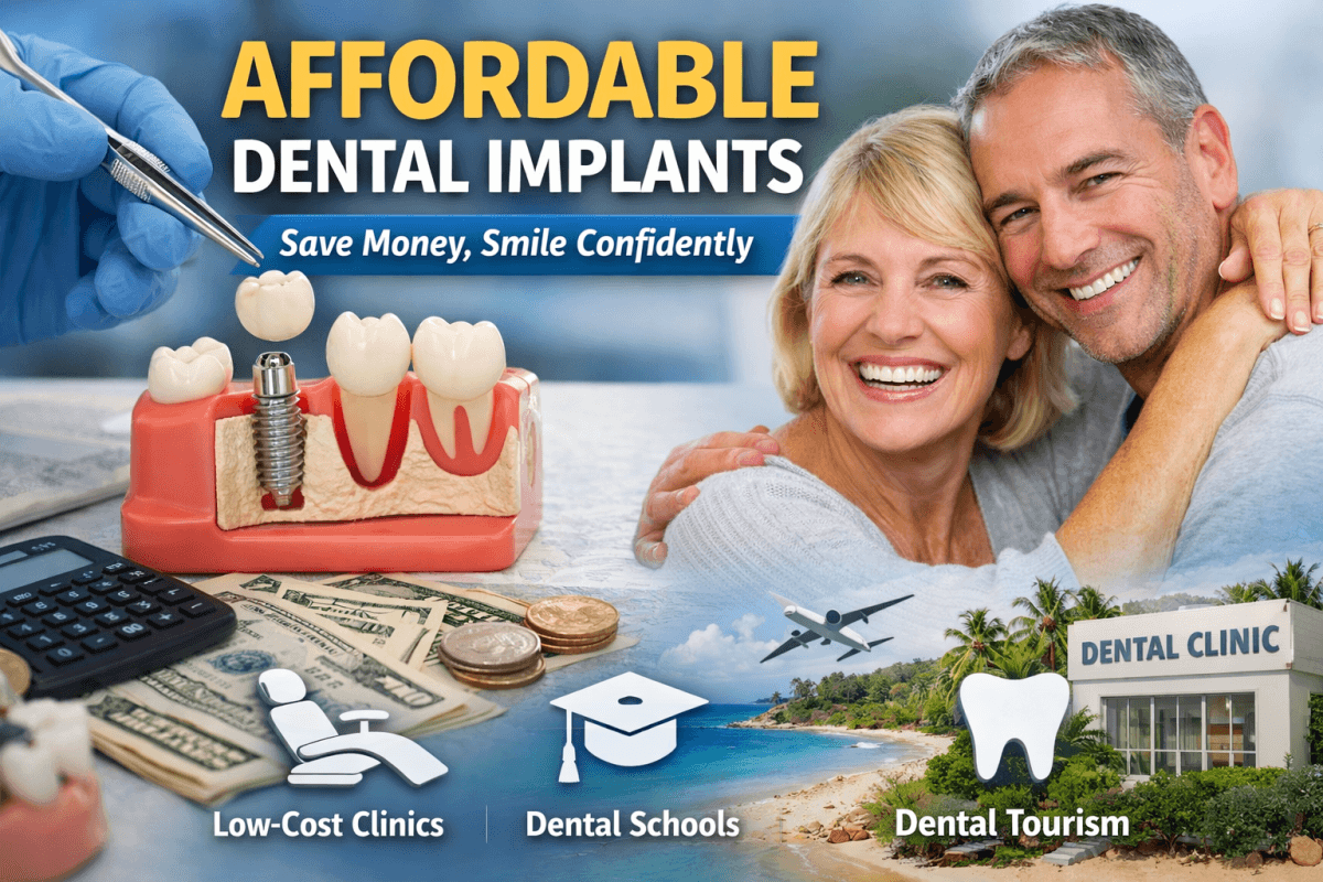 Estrategias para implantes dentales asequibles: cómo ahorrar sin sacrificar calidad