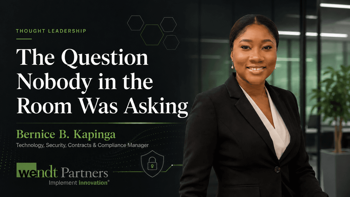 Bernice Kapinga, de Wendt Partners, hablará en un taller de carreras legales tras los hitos de seguridad